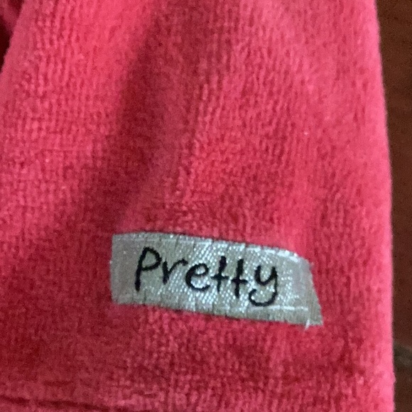 Vintage Tunic Velour Top Red Carter's Size 3 Months VNPLVC - Picture 3 of 16